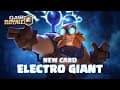 Clash Royale: NEW CARD REVEAL ⚡ ELECTRO GIANT