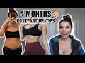 HOW I LOST MY BABY WEIGHT (4 MONTHS PP)!!