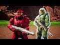 Red vs Blue Introduce New Blood Gulch Fortnite Creative Map