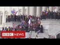 Chaos in Washington as Trump supporters storm Capitol and force lockdown of Congress - BBC News