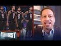 Chris Broussard concedes to Wright after Clippers lose to Denver in GM 7 | NBA | FIRST THINGS FIRST