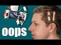 Robot cuts logos into your hair