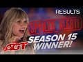 THE WINNER IS... - America's Got Talent 2020