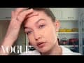 Gigi Hadid’s Guide to Post-Pregnancy Skin Care and Contouring | Beauty Secrets | Vogue