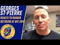 Georges St-Pierre reacts to Khabib Nurmagomedov’s retirement at UFC 254 | Ariel Helwani’s MMA Show