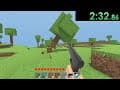 i speedrun bad minecraft