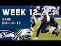 Seahawks vs. Eagles Week 12 Highlights | NFL 2020