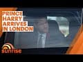 PRINCE HARRY arrives in London after Oprah interview controversy | 7NEWS