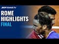 Novak Djokovic vs Rafael Nadal | Rome 2021 Final Highlights