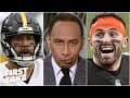 Stephen A. is disgusted by the Steelers' loss to the Browns | First Take