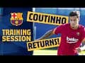 👋 COUTINHO IS BACK!! New season prep continues!! 🏋️