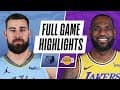 GRIZZLIES at LAKERS | FULL GAME HIGHLIGHTS | February 12, 2021