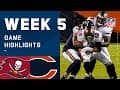 Buccaneers vs. Bears Week 5 Highlights | NFL 2020