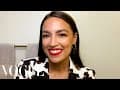 Congresswoman Alexandria Ocasio-Cortez's Guide to Her Signature Red Lip | Beauty Secrets | Vogue