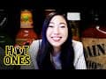 Awkwafina Gets Hot and Cold While Eating Spicy Wings | Hot Ones