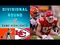 Browns vs. Chiefs Divisional Round Highlights | NFL 2020 Playoffs