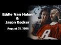 Eddie Van Halen's visit with Jason - August 31, 1996