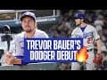 TREVOR BAUER'S DODGER DEBUT!