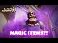 Clash Royale Update: MAGIC ITEMS ARE HERE! (New Animation!)