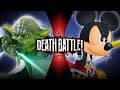 Yoda VS King Mickey (Star Wars VS Kingdom Hearts) | DEATH BATTLE!