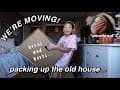 WE'RE MOVING! packing up the old house... (moving ep. 1) | Nicole Laeno