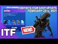 Fortnite Item Shop *NEW* ALIEN BUNDLES! [February 25th, 2021] (Fortnite Battle Royale)