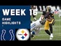 Colts vs. Steelers Week 16 Highlights | NFL 2020