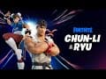 Legendary Fighters Ryu and Chun-Li Arrive Through the Zero Point