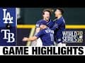 Rays cap rollercoaster World Series Game 4 with crazy walk-off | Dodgers-Rays Game 4 Highlights