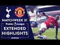 Tottenham v. Manchester United | PREMIER LEAGUE HIGHLIGHTS | 4/11/2021 | NBC Sports