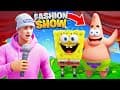 I joined a Fashion Show as SPONGEBOB & PATRICK!