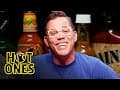 Steve-O Takes It Too Far While Eating Spicy Wings | Hot Ones