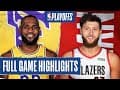 LAKERS at TRAIL BLAZERS | FULL GAME HIGHLIGHTS | August 24, 2020