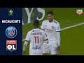 PARIS SAINT-GERMAIN - OLYMPIQUE LYONNAIS (0 - 1) - Highlights - (PSG - OL) / 2020-2021