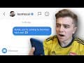 DM'ing 100 Footballers To See Who Would Reply (IT WORKED)