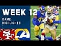 49ers vs. Rams Week 12 Highlights | NFL 2020