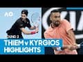 Dominic Thiem vs Nick Kyrgios Match Highlights (3R) | Australian Open 2021