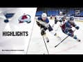 NHL Highlights | Blues @ Avalanche 1/13/21