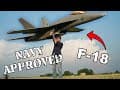 Making a GIANT F-18 with a real JET TURBINE | Sailor VS | U.S. Navy