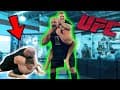 UFC FIGHTER CHOKES OUT WORLD'S STRONGEST MAN | DUSTIN POIRIER