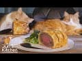 Beef Wellington (with Japanese mushrooms)