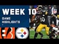 Bengals vs. Steelers Week 10 Highlights | NFL 2020