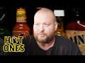 Action Bronson Shakes It Out While Eating Spicy Wings | Hot Ones