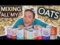 Mixing All My Overnight Oats + MY OWN Flavour!!